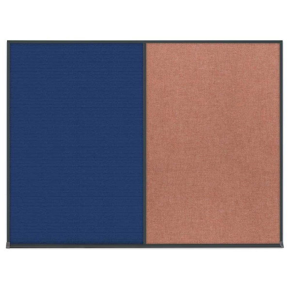 Triple Door Radius Plus Corkboard, 96" x